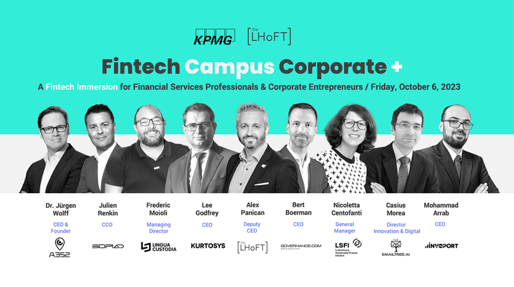 LHoFT Fintech Campus Corporate KPMG Luxembourg